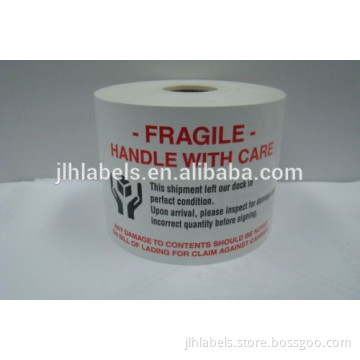 3x5 Fragile INSPECT FOR DAMAGE Shipping Stickers 500abels/roll